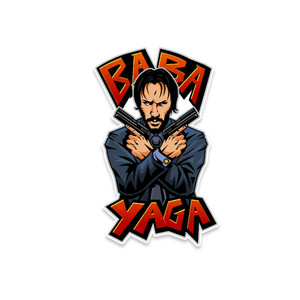 John Wick Baba Yaga Vinyl Sticker