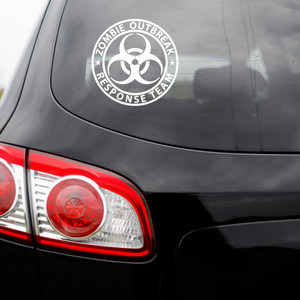 Zombie Outbreak Response Team Vinyl Transfer Decal