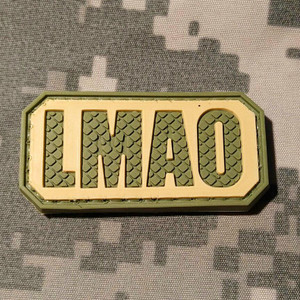 LMAO (Laughing My Ass Off) - PVC Morale Patch