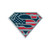 Superman Stars & Stripes Sticker