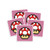 Super Mario Bros Mushroom Sticker