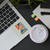 SHINEBOX Goodfella sticker applied to laptop next to coffee cup showing real world usage of mafia decal