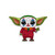 Baby Yoda Joker Mashup Vinyl Sticker