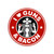 I Love Guns And Bacon Vinyl Sticker (Red)