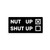 Nut Up Shut Up Sticker