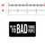 We Do Bad Things To Bad People Sticker