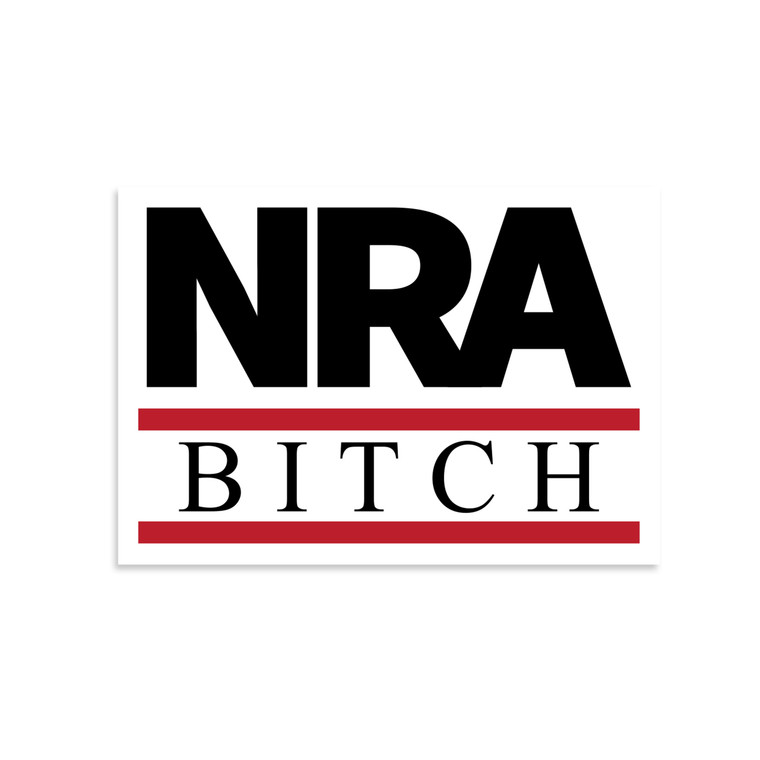 NRA Bitch Sticker