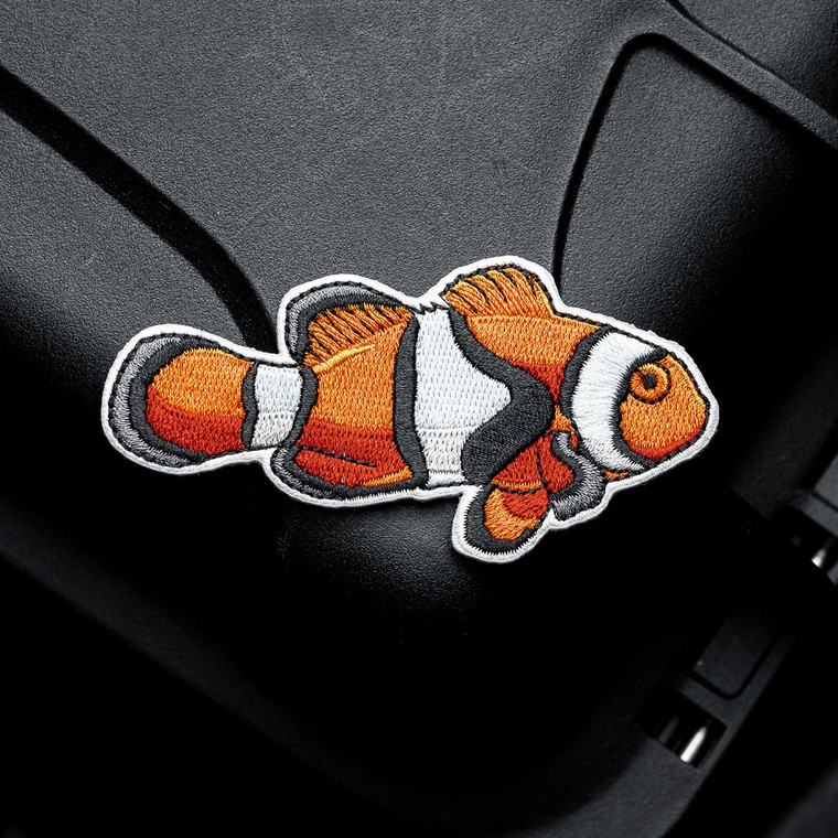 Clownfish Embroidered Patch