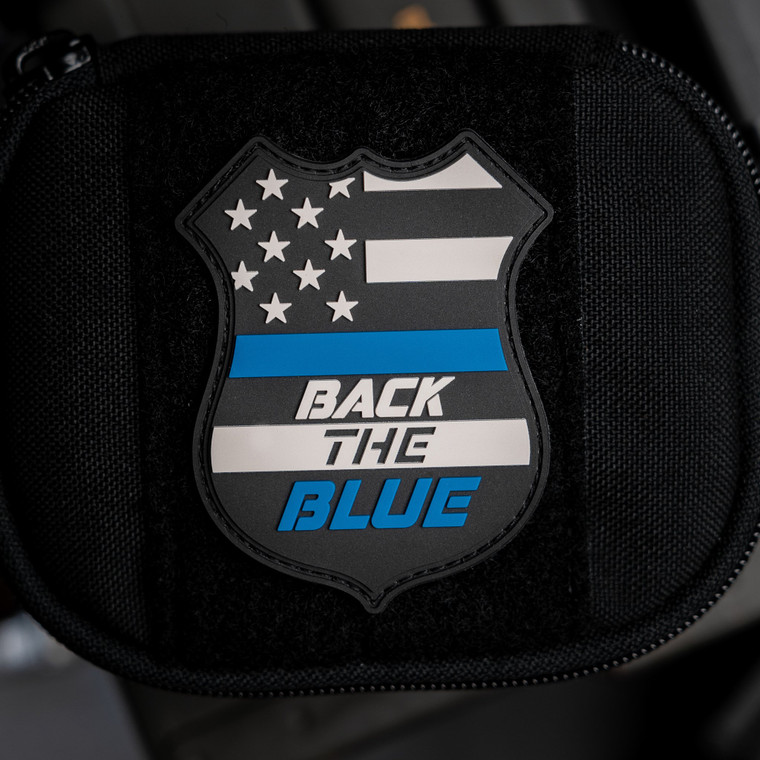 Back The Blue PVC Morale Patch