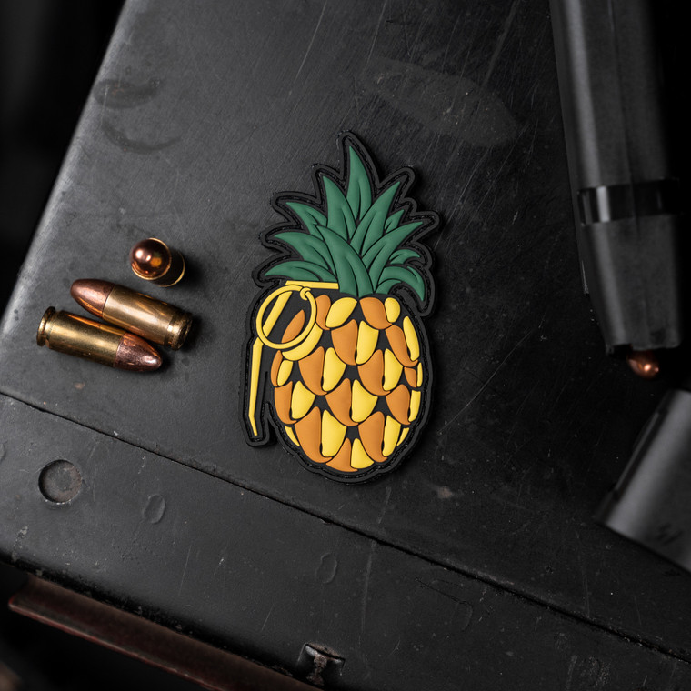 Pineapple Grenade PVC Morale Patch