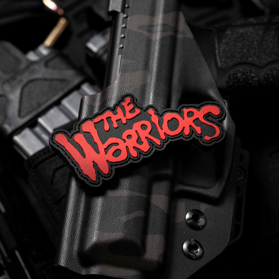 The Warriors Movie Patch PVC Velcro Backed