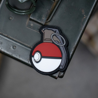 Pokemon Pikachu Morale Patch  Custom Velcro Morale Patches