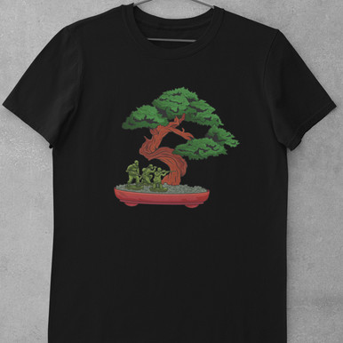 Bonsai Tree Army Men T-Shirt