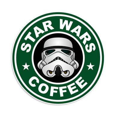 Star Wars Coffee Vinyl Sticker - NEO Tactical Gear