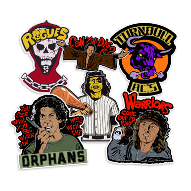 Warriors Movie Sticker Pack - Baseball Furies, Cyrus