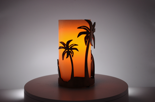 Image produced with optional LED candle