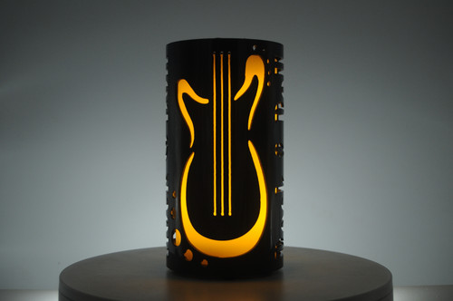 Rock & Roll - Metal Candle Holder Luminary