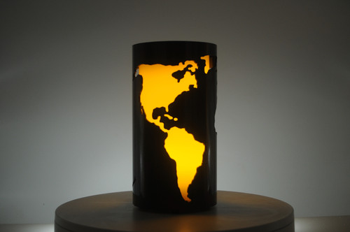 Globe - Metal Candle Holder Luminary