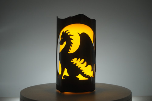 Dragon - Metal Candle Holder Luminary