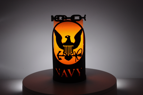 Navy  Steel Tube Luminary