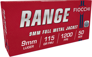 Fiocchi Range | 9mm 50 Rounds