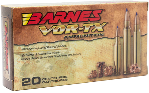 Barnes VOR-TX | 6.5 Creedmoor, 20 Rounds (120GR TTSX BT)