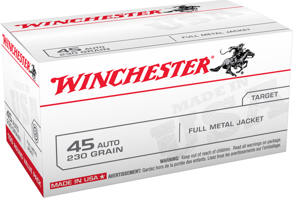 Winchester | .45 Auto 100 Round Value Pack