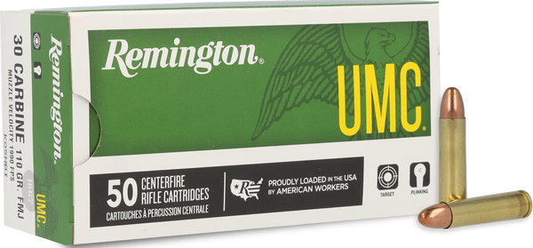 Remington UMC | .30 Carbine 50 Rounds