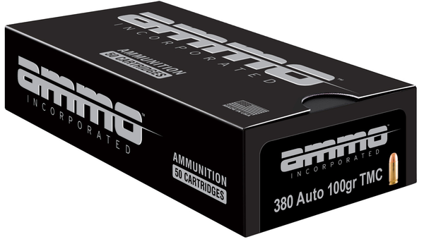 AMMO Inc. | .380 Auto, 50 Rounds (100GR TMC)