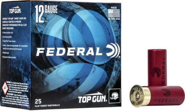 Federal Top Gun | .12 Gauge 25 Shells