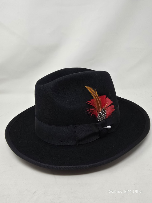 202602-100%WOOL FEDORA