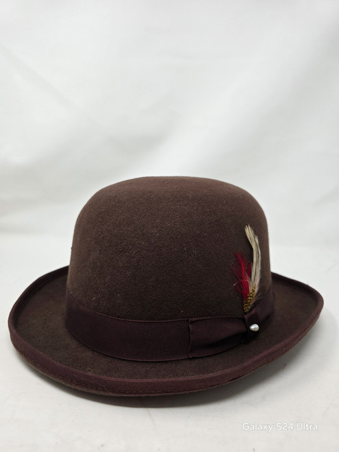 202602-100%WOOL DERBY BROWN