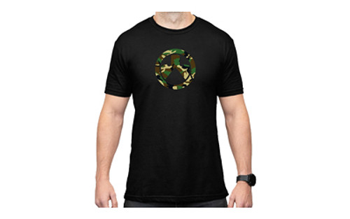 MAGPUL WOODLND CAM ICON TSHRT BLK XL Magpul Industries MAGPUL WOODLND CAM ICON TSHRT BLK XL Magpul Industries