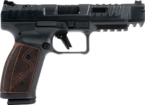 CANIK SFx RIVAL-S 9MM 5" OR AS DARK SIDE ROSEWOOD 18RD MAG Canik