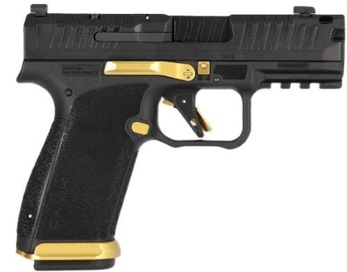 CANIK METE MC9 PRIME 9MM 3.65" OR NS 2-17RD BLACK/GOLD TALO Canik
