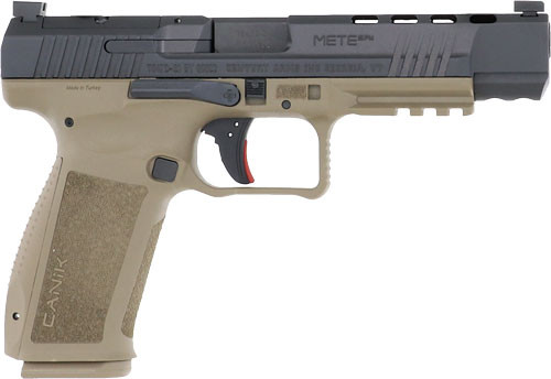 CANIK METE SFX 9MM 5.2" BBL OR FS 1-18/1-20 MAG FDE FRAME Canik