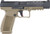 CANIK METE SFX 9MM 5.2" BBL OR FS 1-18/1-20 MAG FDE FRAME
