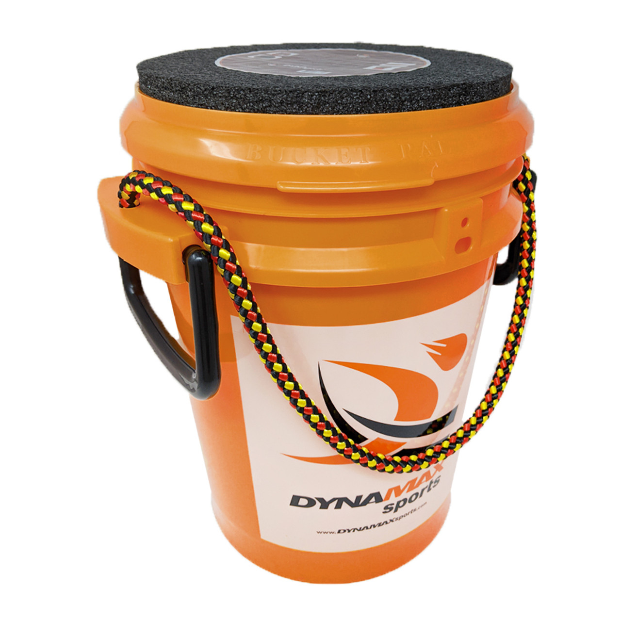 Dynamax 5 Gallon Bucket with Padded Seat Lid - Dynamax Sports