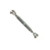 Jaw & Jaw Turnbuckle, 3/8" x 6"