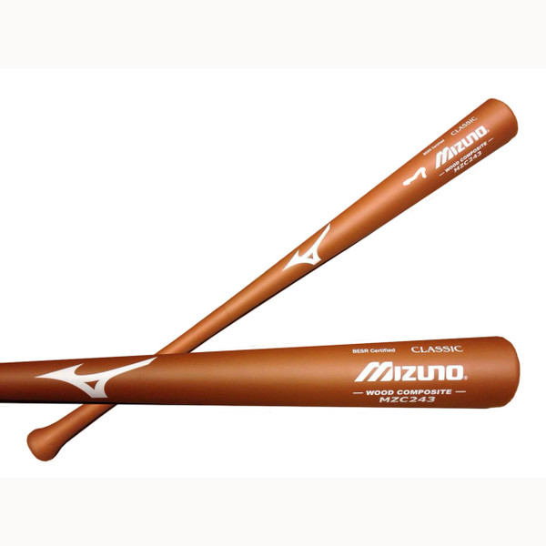 Mizuno Wood Composite MZC 243  Baseball Bat Matte Copper