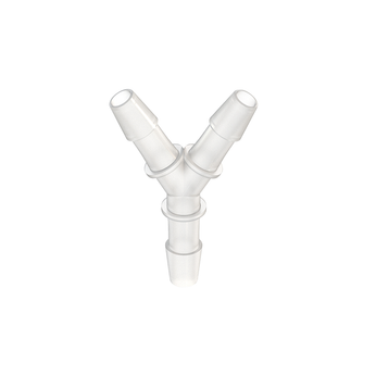 Y Barbed Adapter (10-pack) - PP
