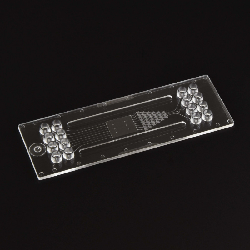 Image of Gradient Generator Chip  - Multiple outlets Fluidic 1287
