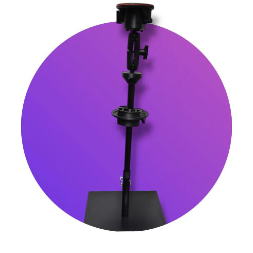 Wizard Pro Stand - Access All Angles Wrapping Stand with Battery Powered Suction
