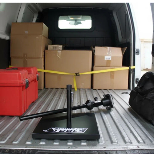 Wizard Pro Stand - Access All Angles Wrapping Stand with Battery Powered Suction