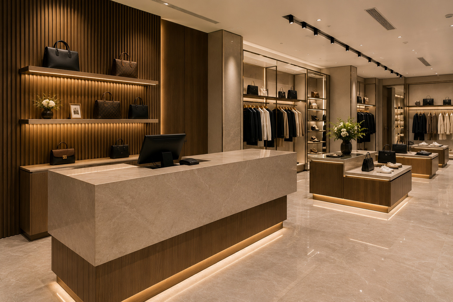 Retail interior refurbishment