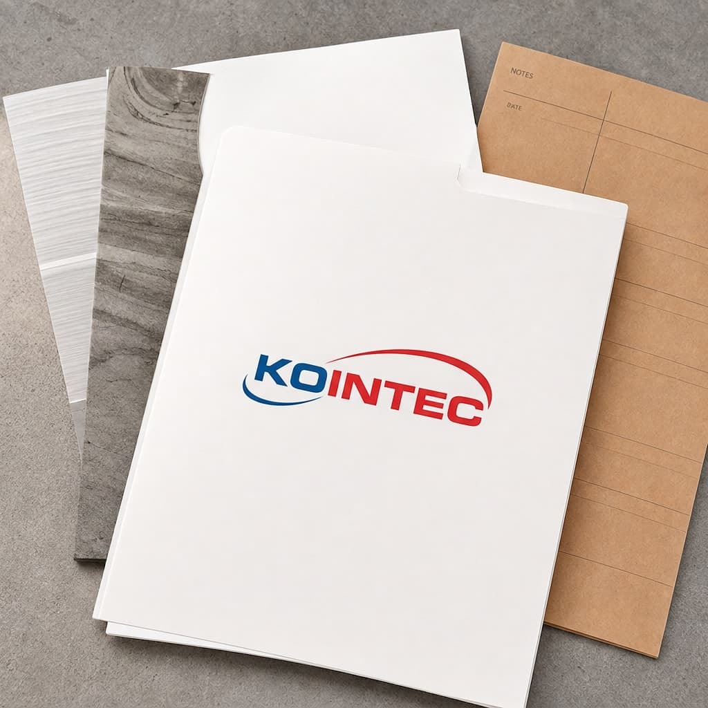 KOINTEC sample pack with film swatches