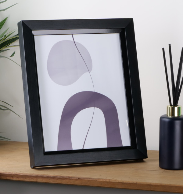 Black Obsidian Edge Picture Frame