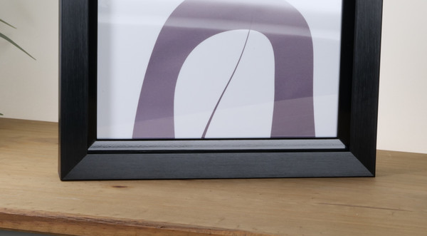 Black Obsidian Edge Picture Frame