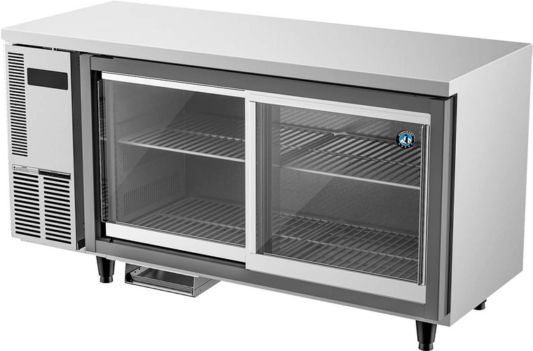 UNDERCOUNTER SLIDING GLASS DOOR REFRIGERATOR RT156MASSG