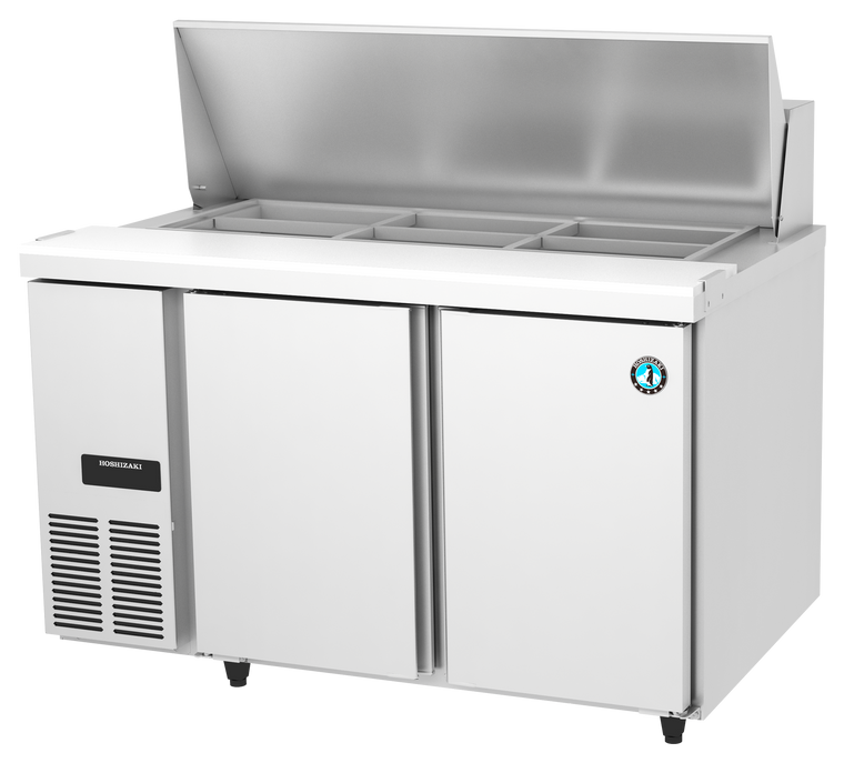 UNDERCOUNTER PREP TABLE WITH COVER RT128MASPRS